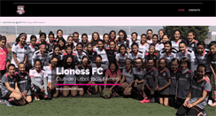 Desktop Screenshot of lionessfc.com